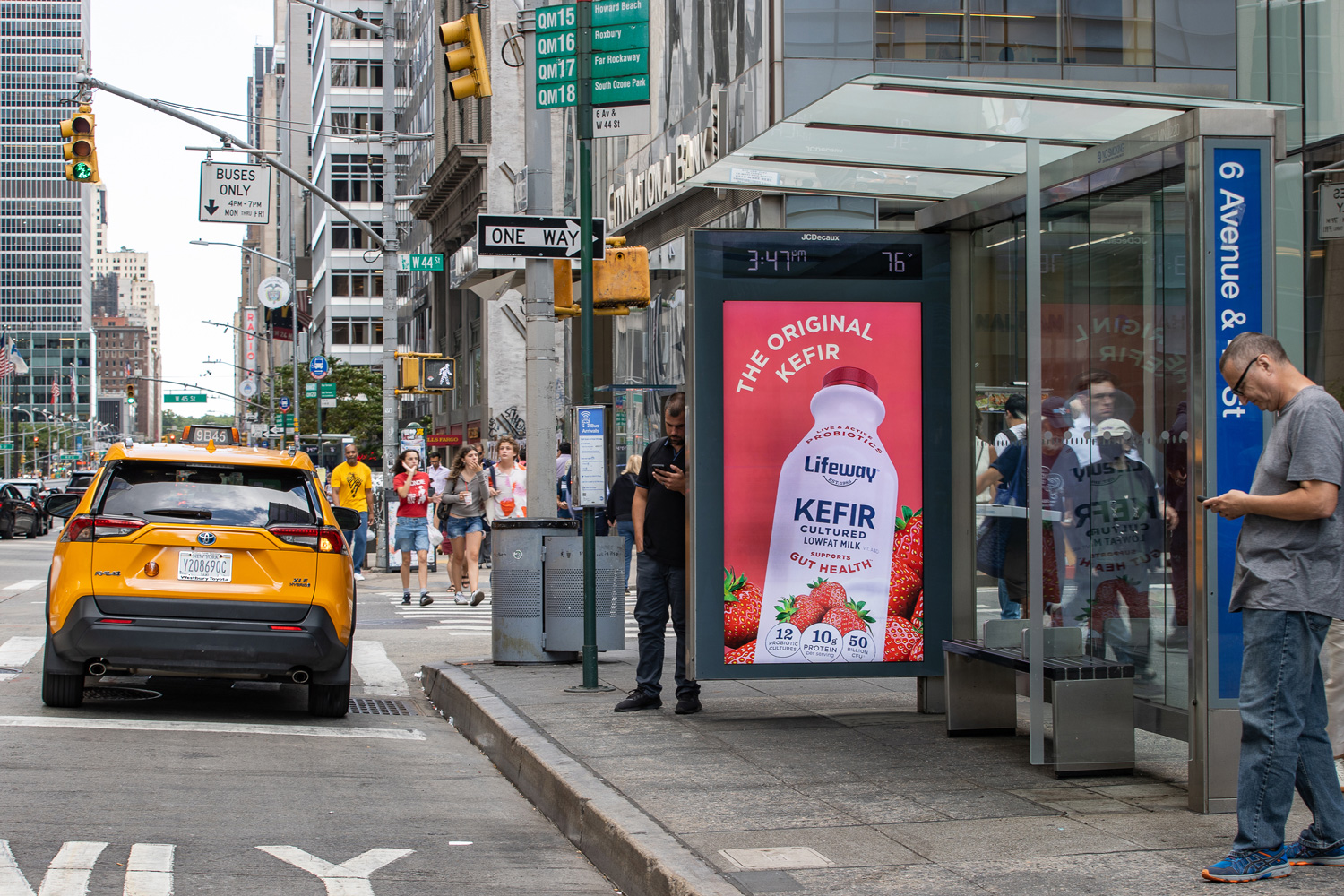 DOOH con Beeyond en New York para Lifeway Kefir DOOH con Beeyond en New York para Lifeway Kefir